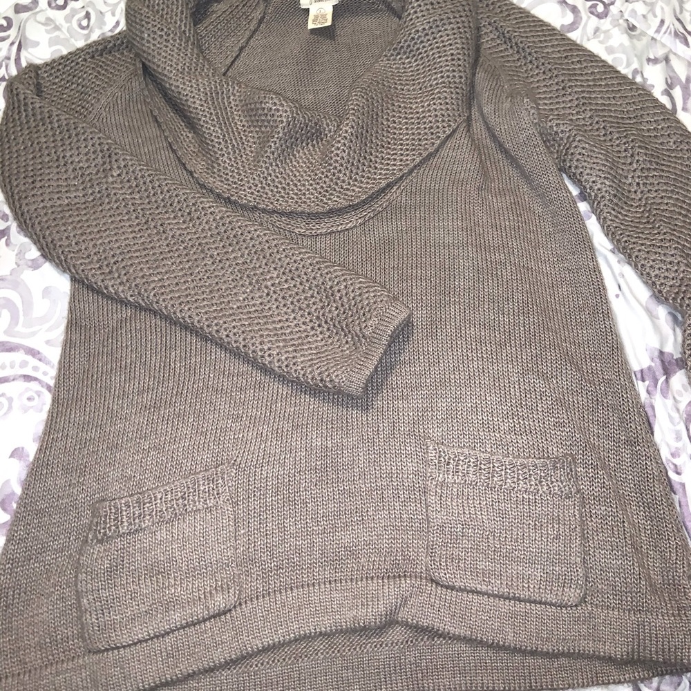 Andrea Jovine woman’s large cowl neck sweater